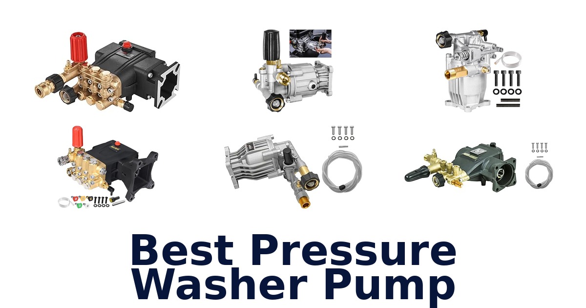 Best Pressure Washer Pump: Top 10 Picks