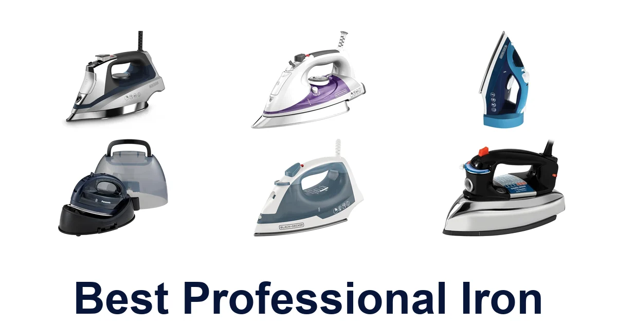 Best Professional Irons: Top 10 Picks for Flawless Fabric