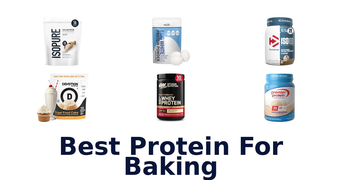 best protein for baking