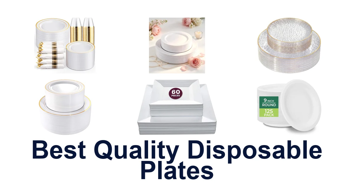 Top 10 Best Quality Disposable Plates