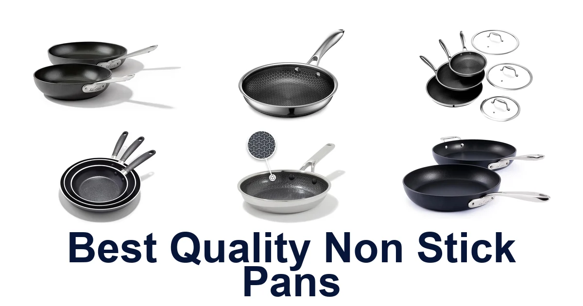 BEST Quality Non Stick Pans: Top 10 Picks