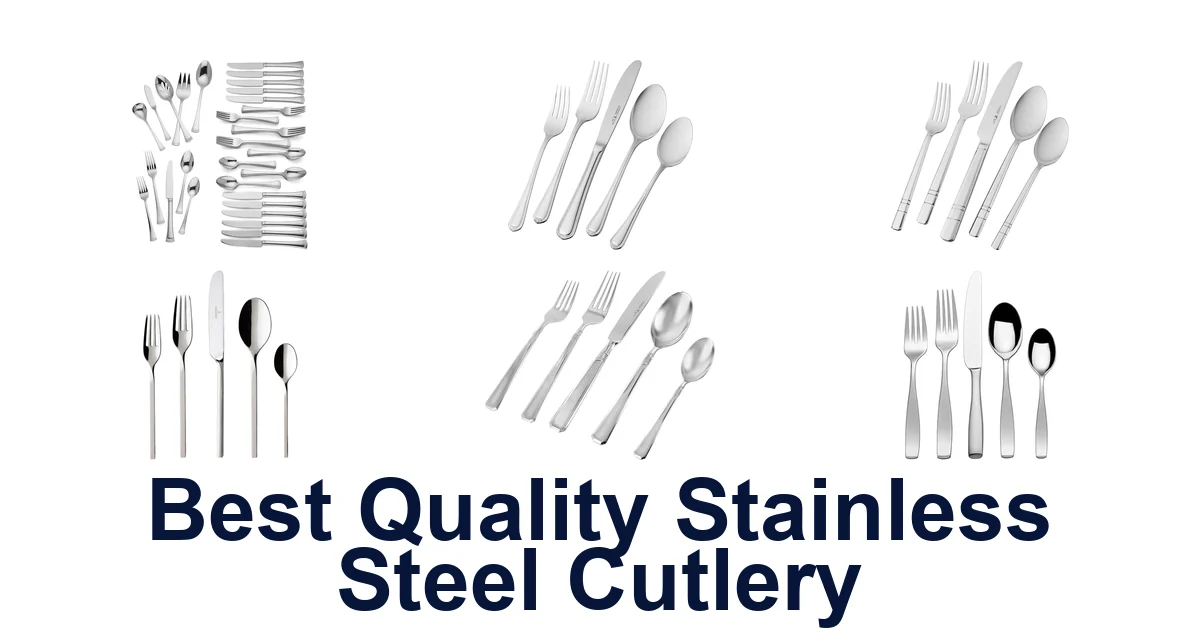 best quality stainless steel cutlery