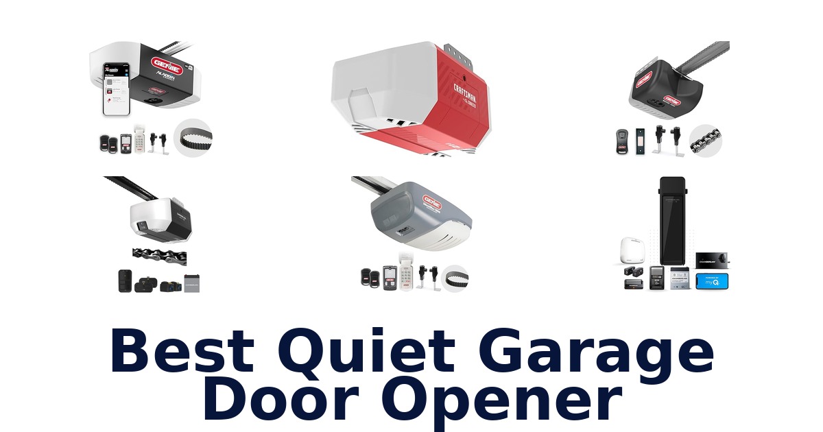 best quiet garage door opener