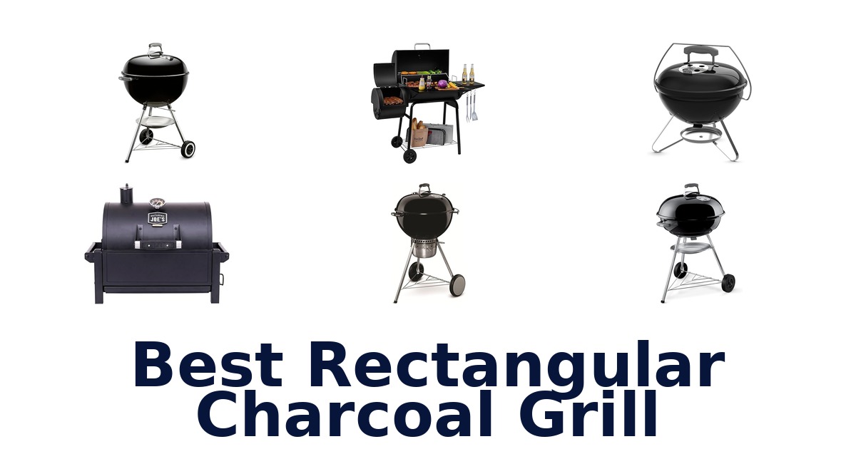 best rectangular charcoal grill
