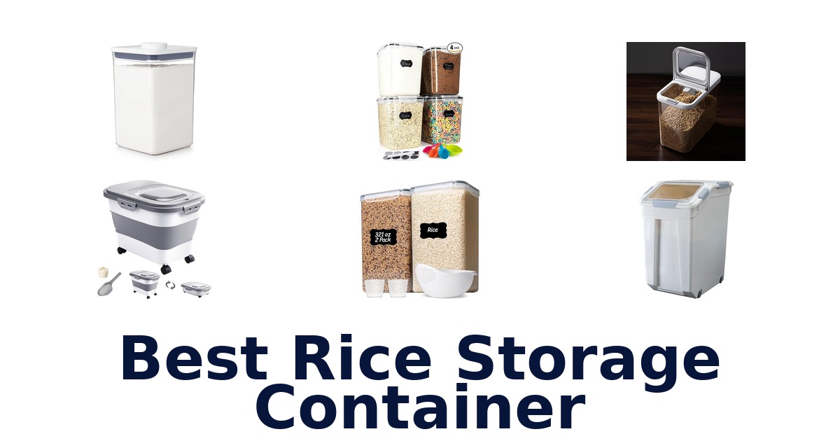 best rice storage container