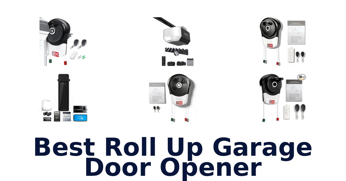best roll up garage door opener