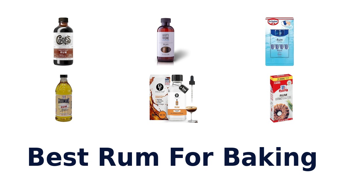 best rum for baking
