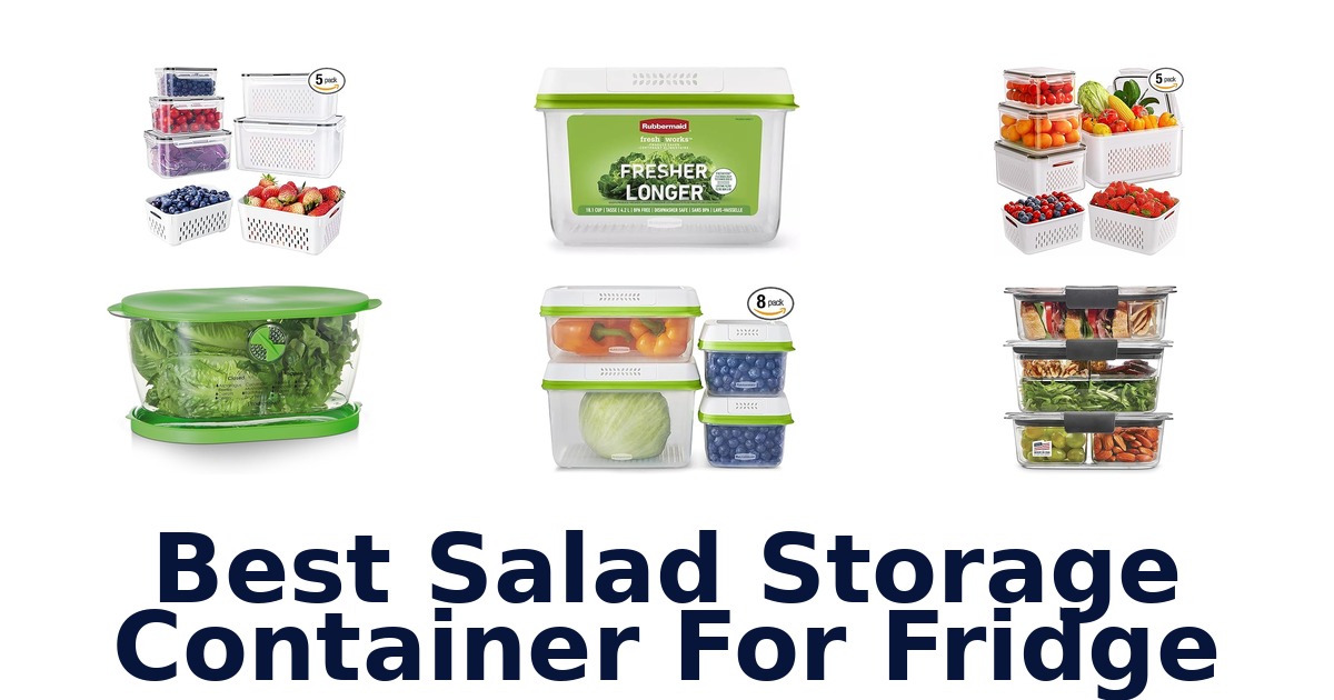 best salad storage container for fridge