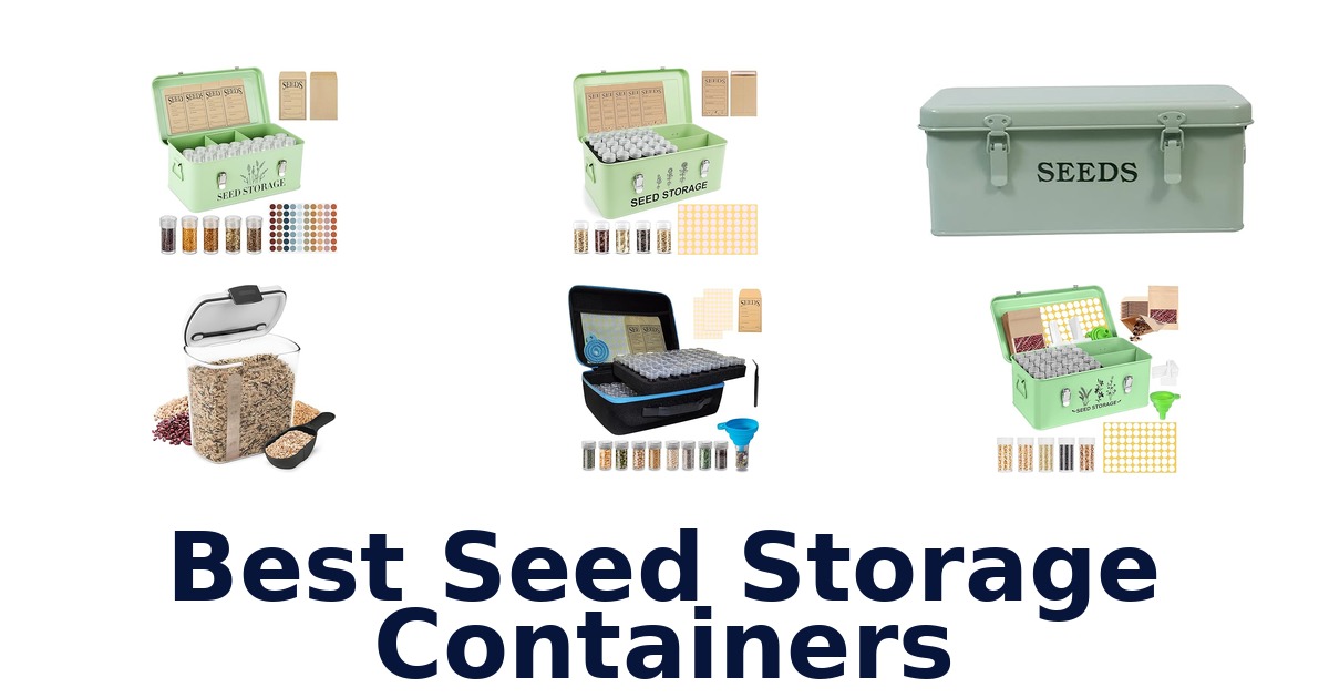 best seed storage containers