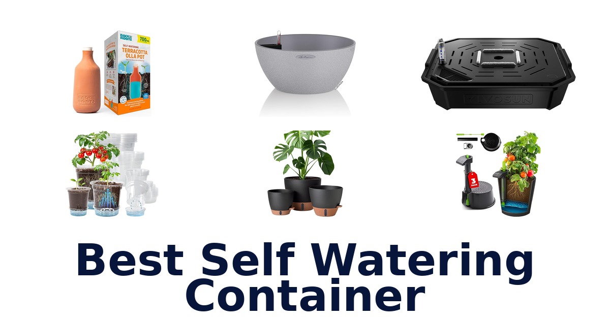 best self watering container