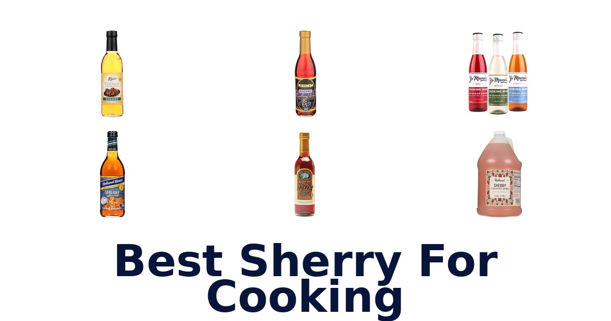 best sherry for cooking