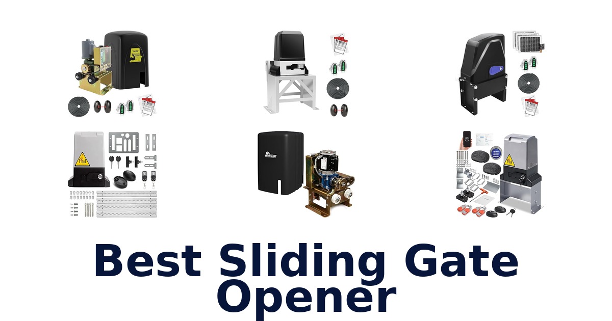 best sliding gate opener