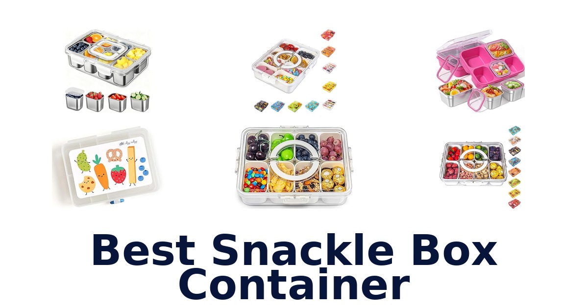 best snackle box container