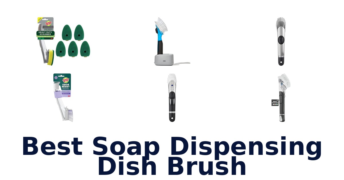 best soap dispensing dish brush