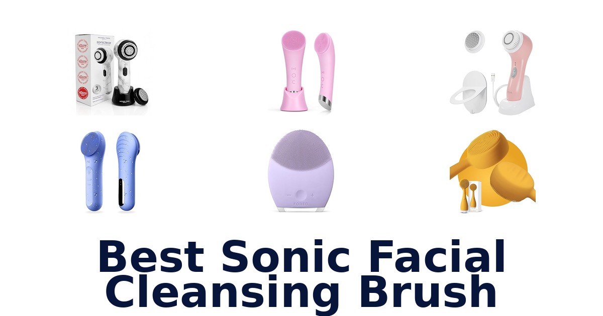 best sonic facial cleansing brush