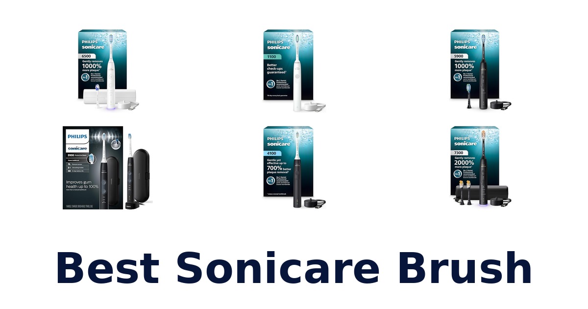 best sonicare brush