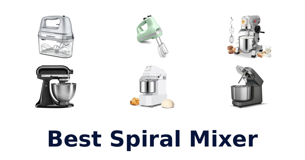 best spiral mixer