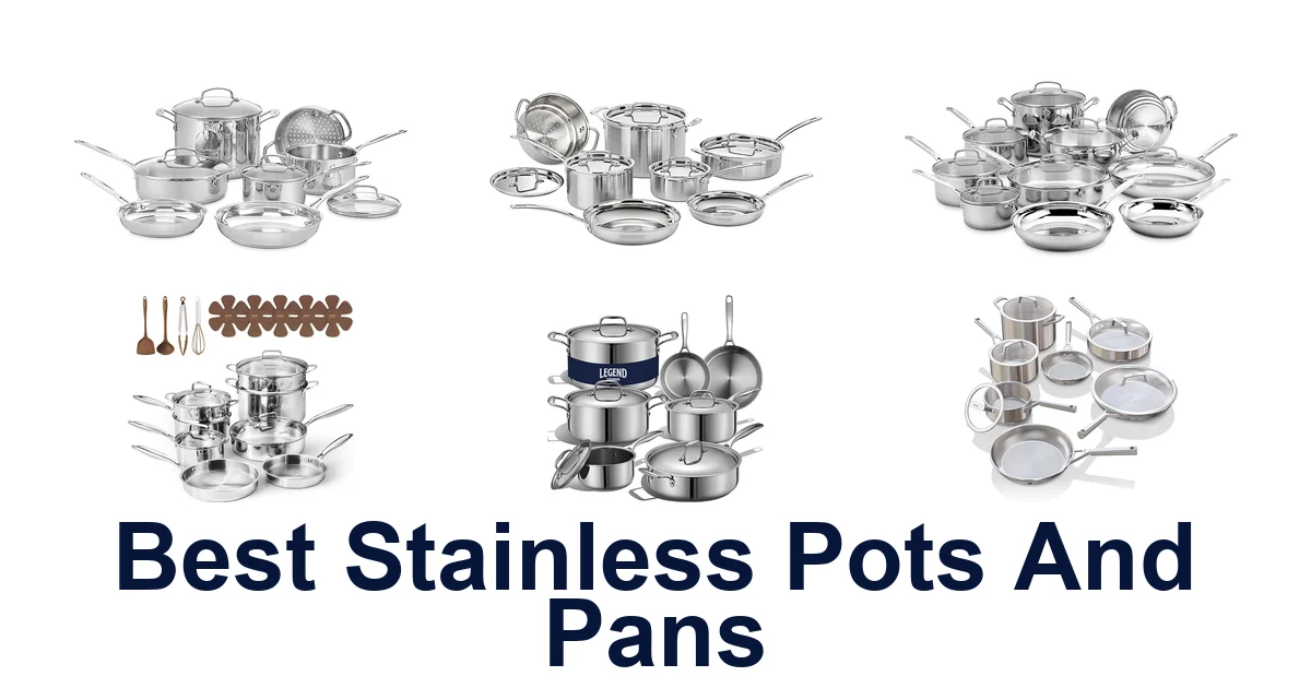 best stainless pots and pans