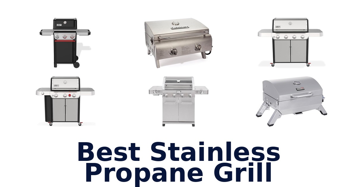 best stainless propane grill