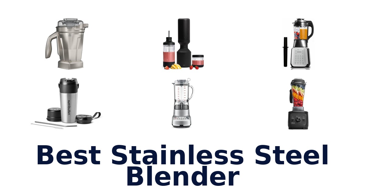 best stainless steel blender