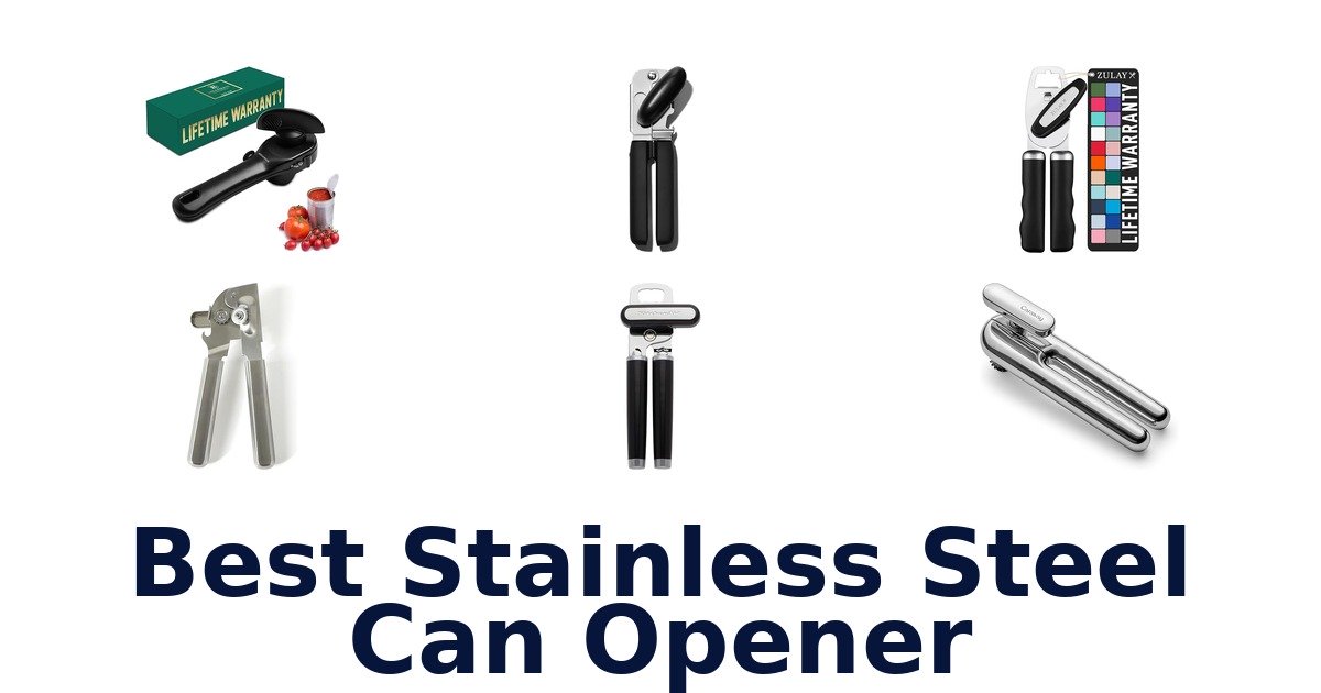 best stainless steel can opener