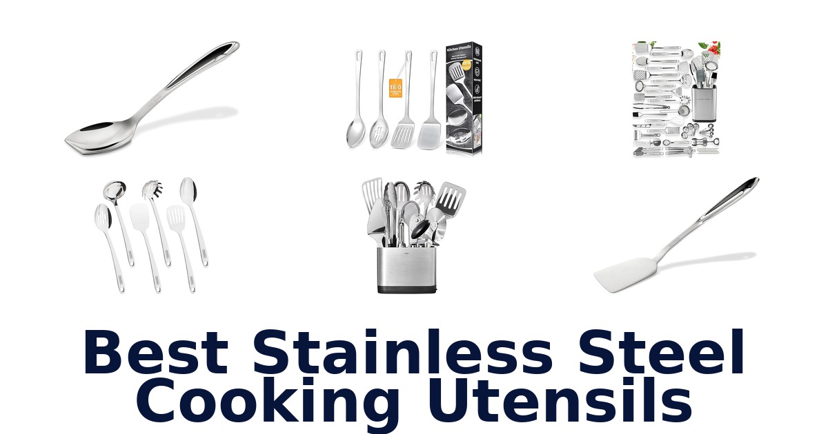 best stainless steel cooking utensils