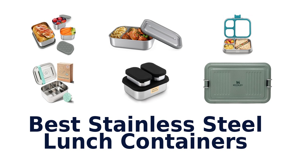best stainless steel lunch containers