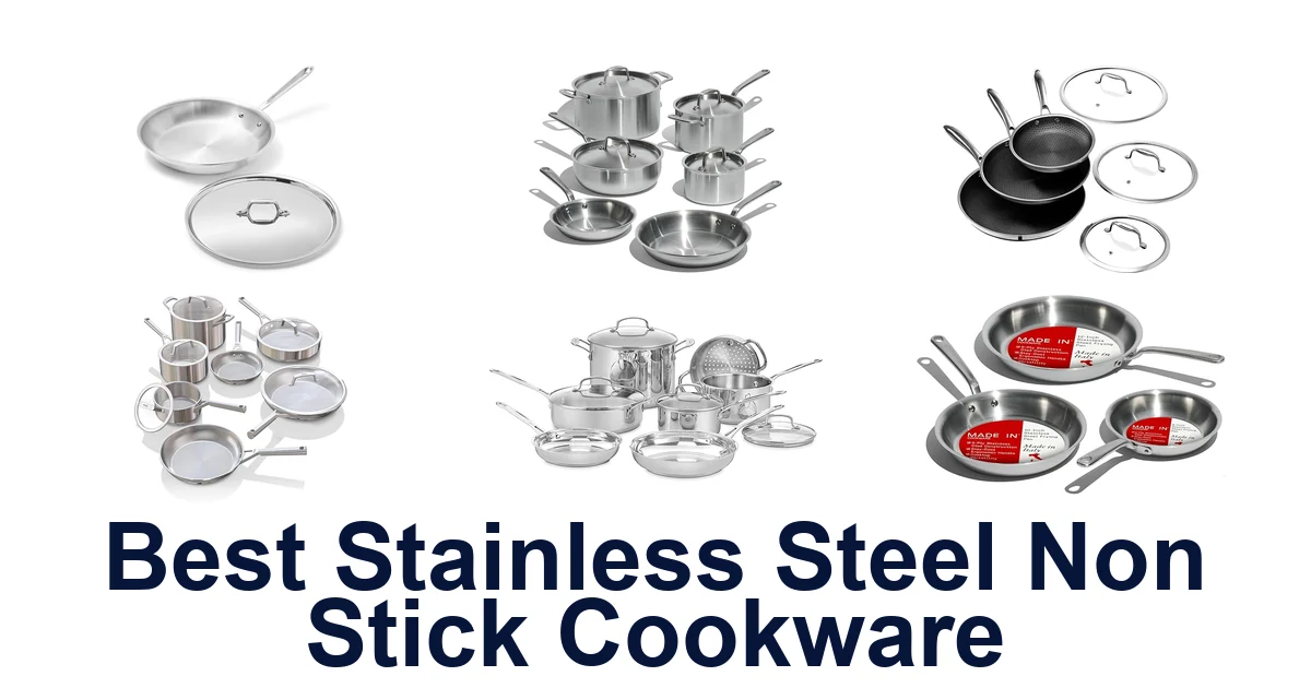 best stainless steel non stick cookware