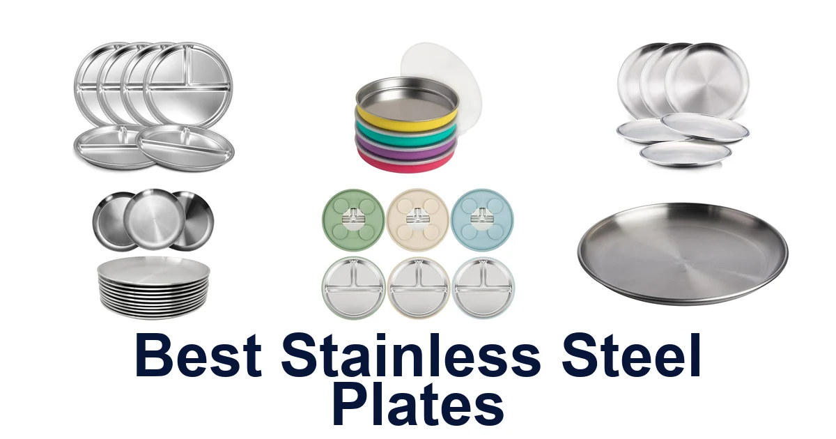 Best Stainless Steel Plates: Top 10 Picks