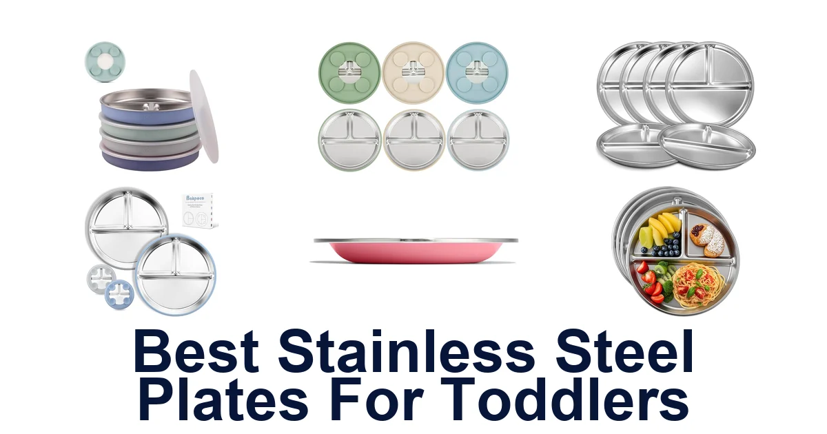Best Stainless Steel Plates for Toddlers: Top 10 Picks