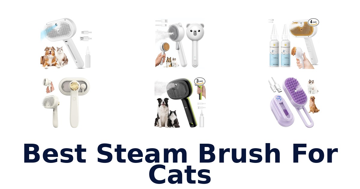 best steam brush for cats