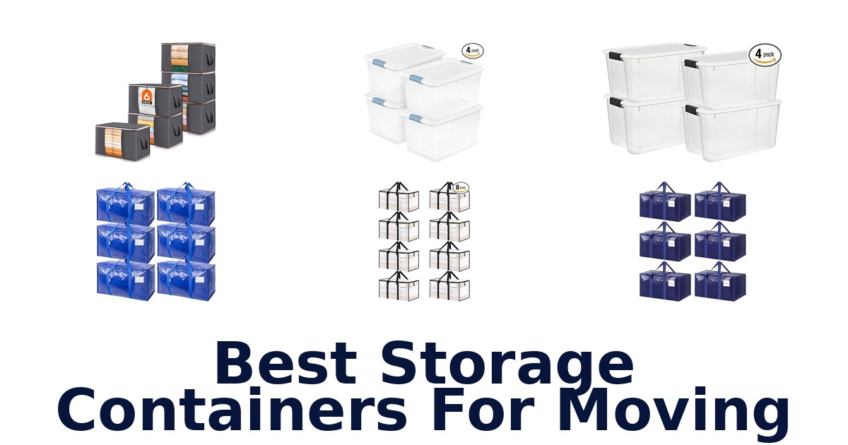 best storage containers for moving
