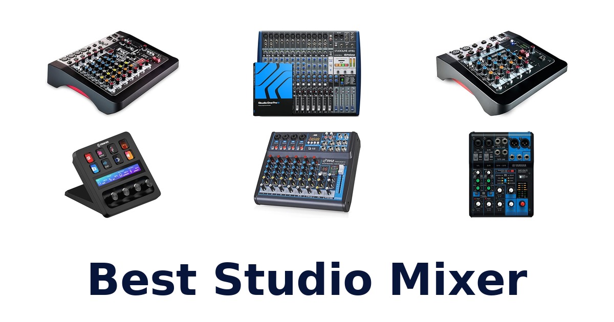 best studio mixer