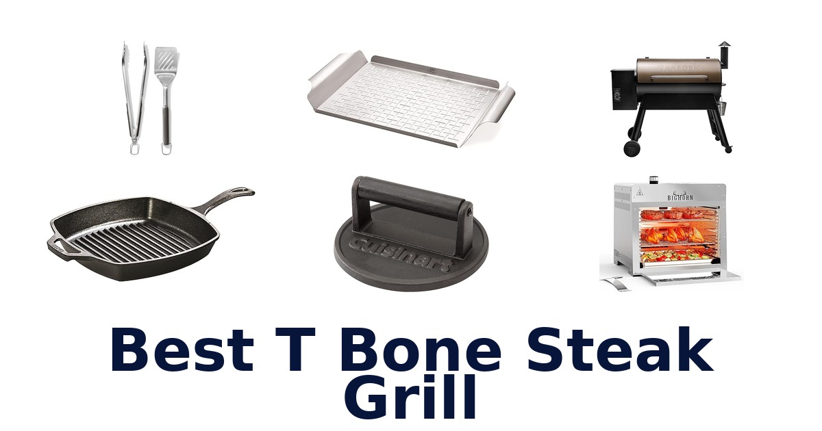 best t bone steak grill