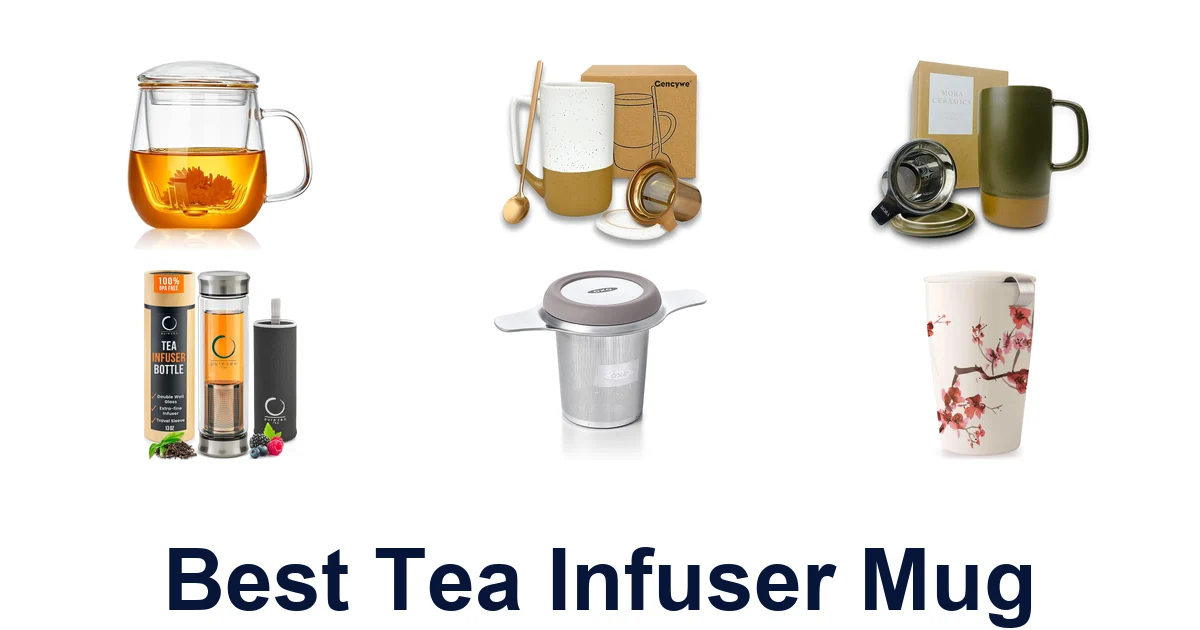 best tea infuser mug