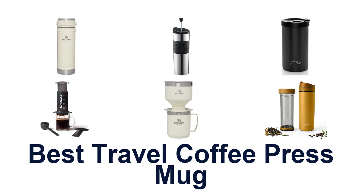 best travel coffee press mug