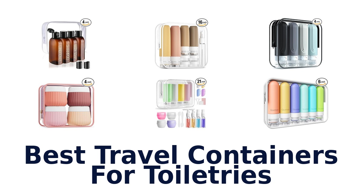 best travel containers for toiletries