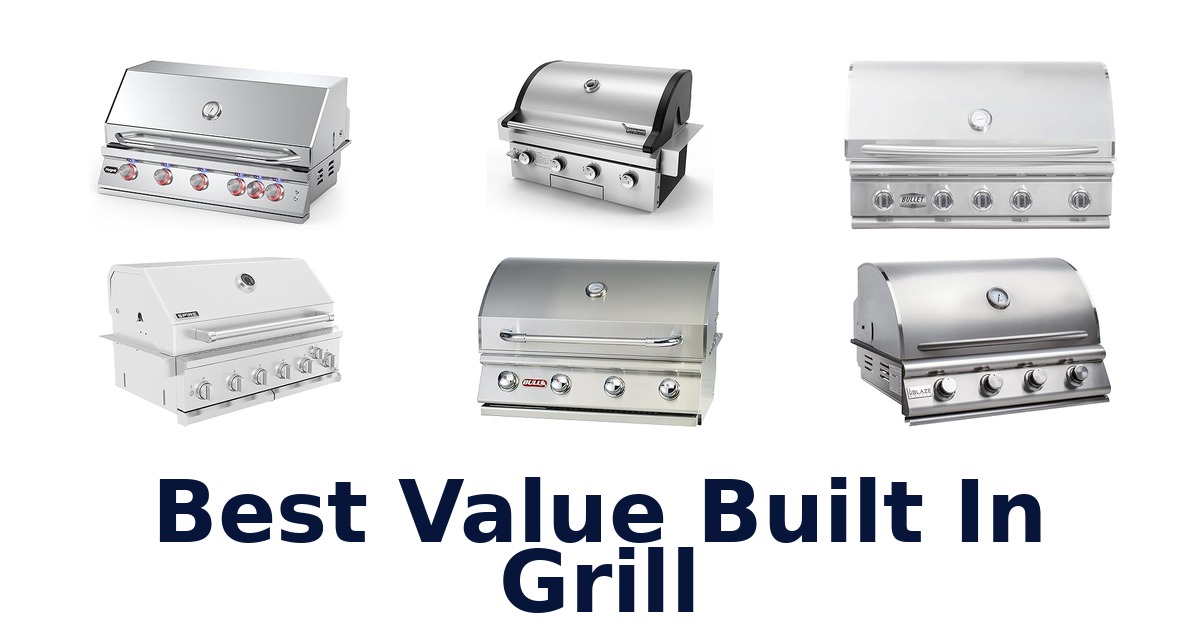 best value built in grill