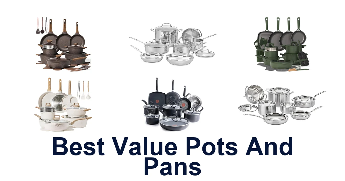 Best Value Pots & Pans: Top 10 Picks for Your Kitchen
