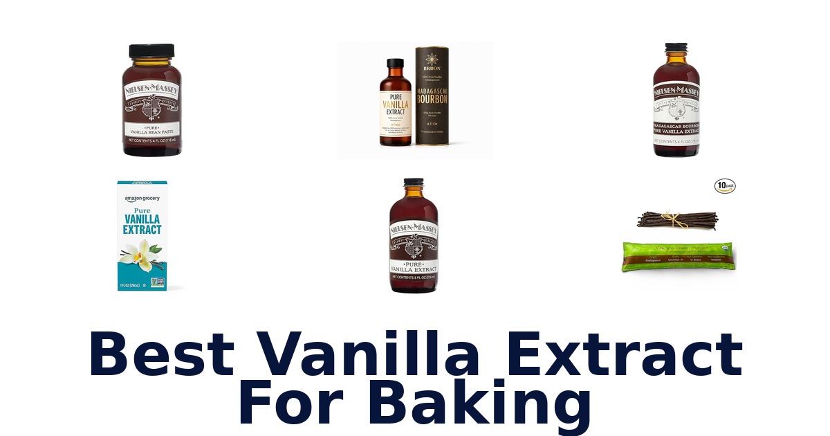best vanilla extract for baking