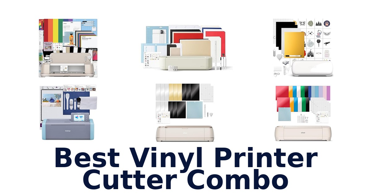best vinyl printer cutter combo