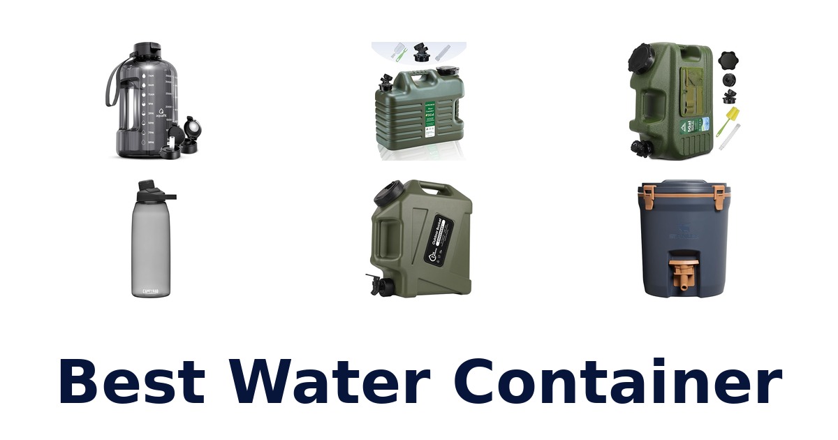 best water container