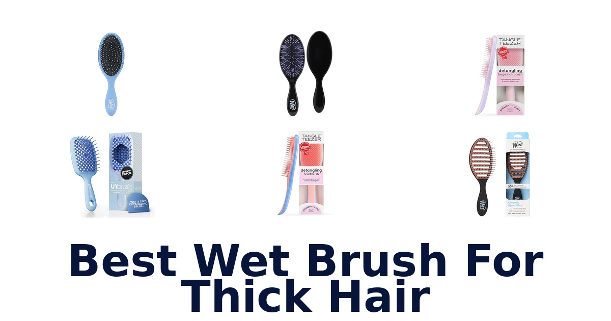 best wet brush for thick hair