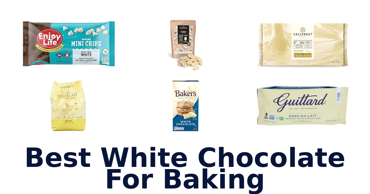 best white chocolate for baking