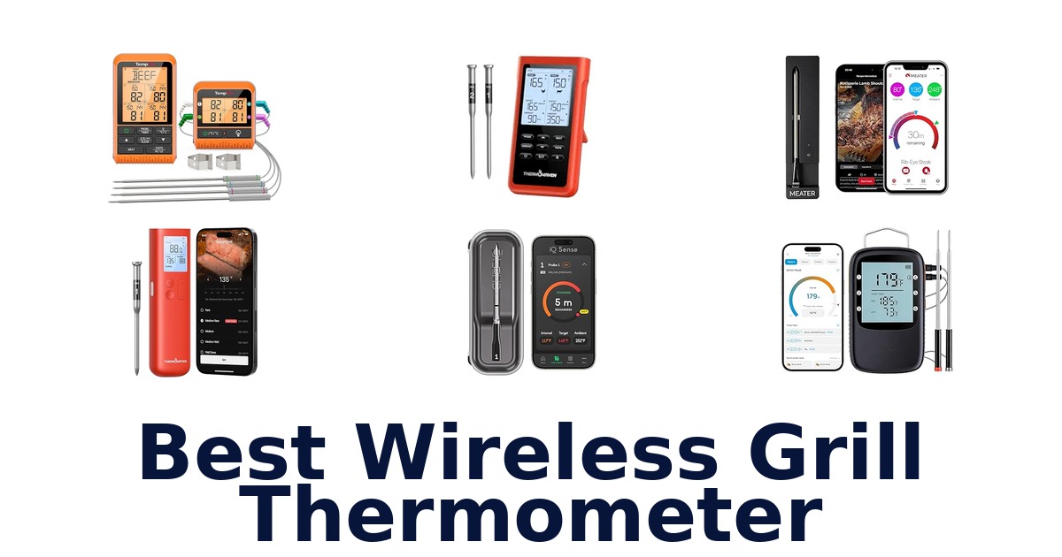 best wireless grill thermometer