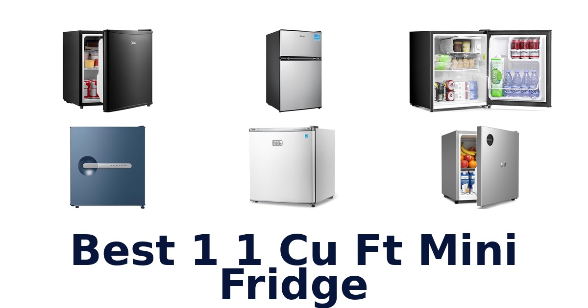 best 1 1 cu ft mini fridge