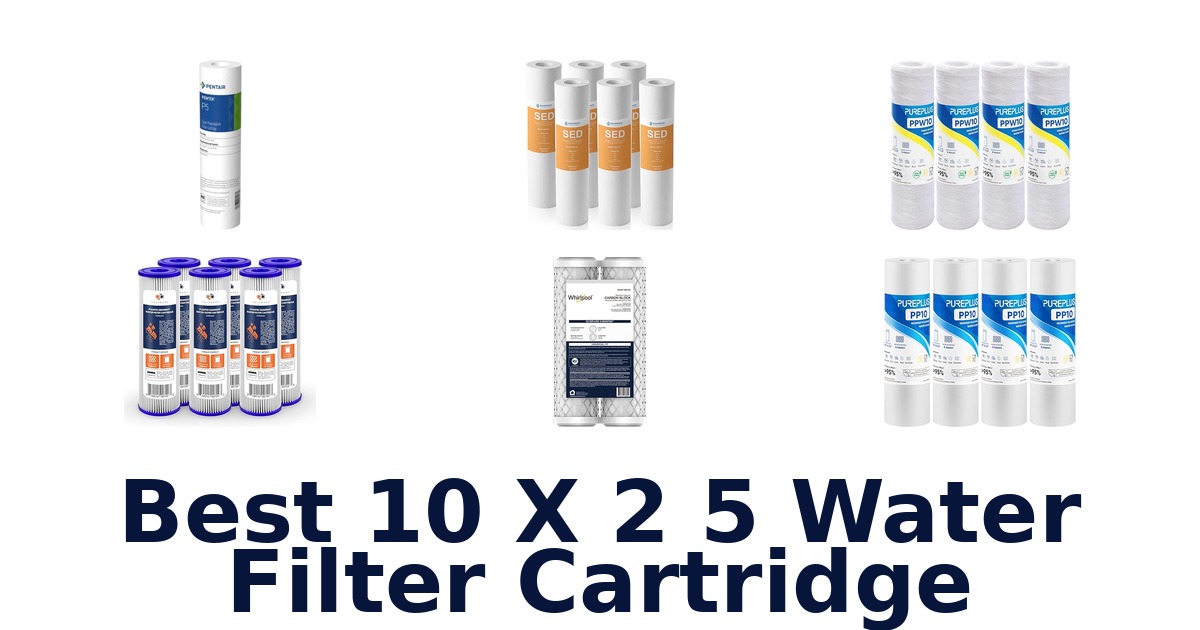 best 10 x 2 5 water filter cartridge