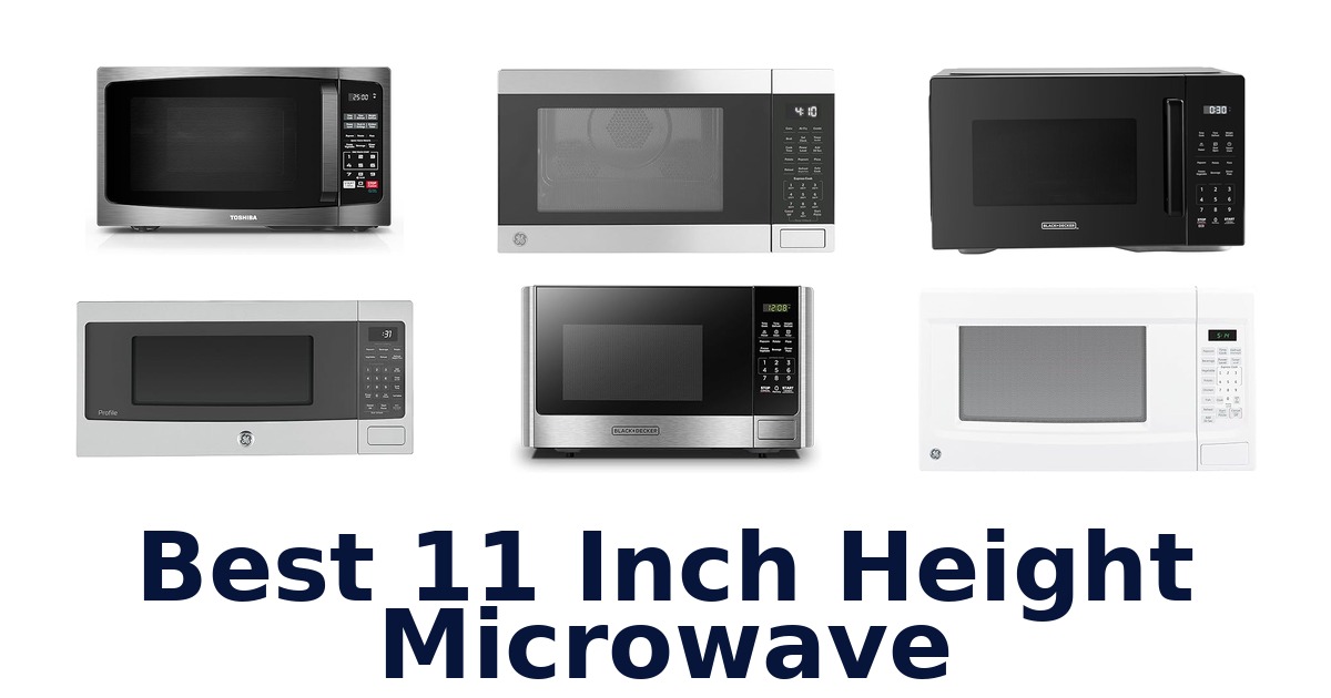 best 11 inch height microwave