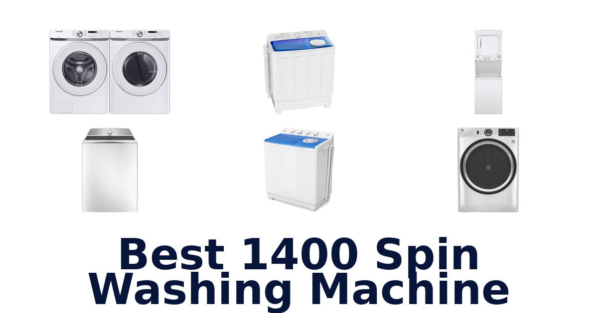 best 1400 spin washing machine