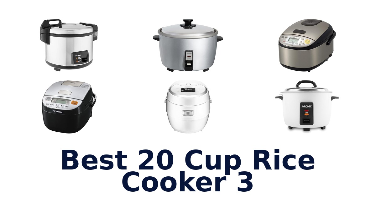 best 20 cup rice cooker 3